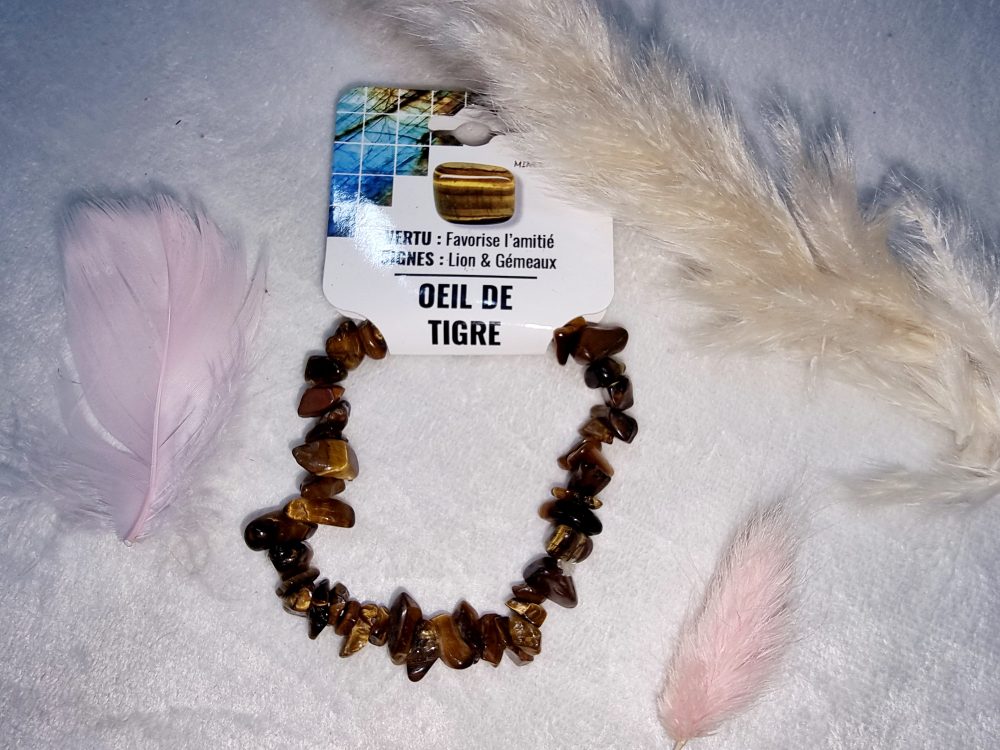 Bracelets en pierres naturelles – œil de tigre